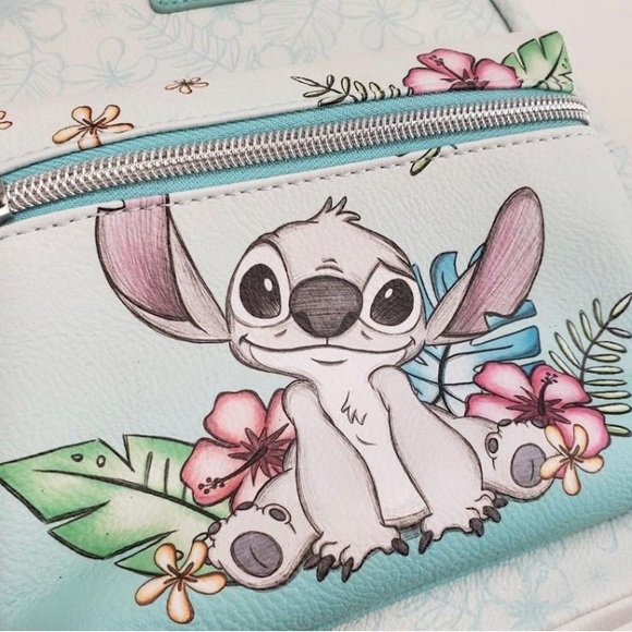 Loungefly Disney Stitch Backpack EUC - Picture 2 of 7